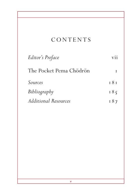 Pocket Pema Chodron_The