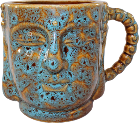 Buddha Bust Porcelain Mug - SCC87