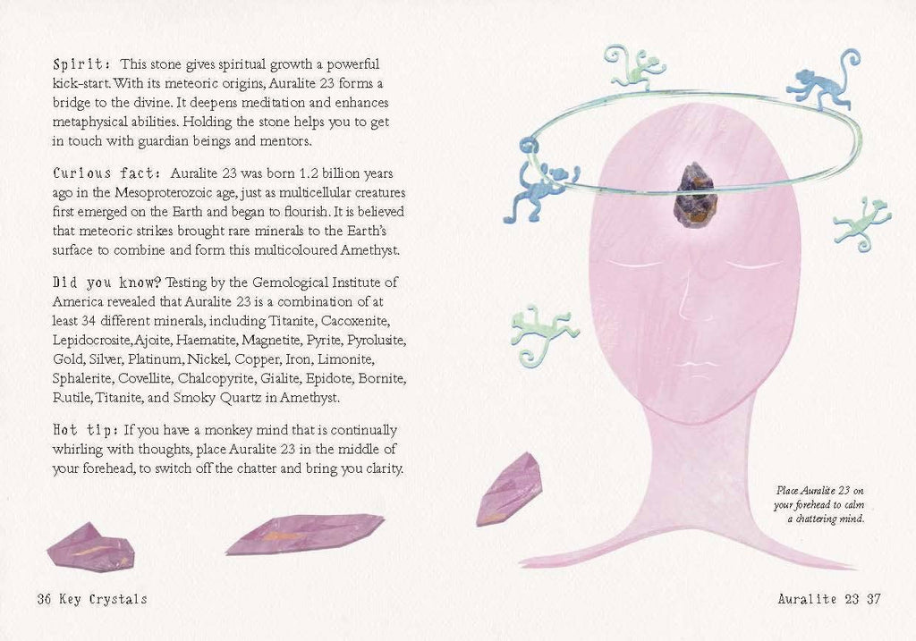 The Little Book of Crystals: Hardcover
