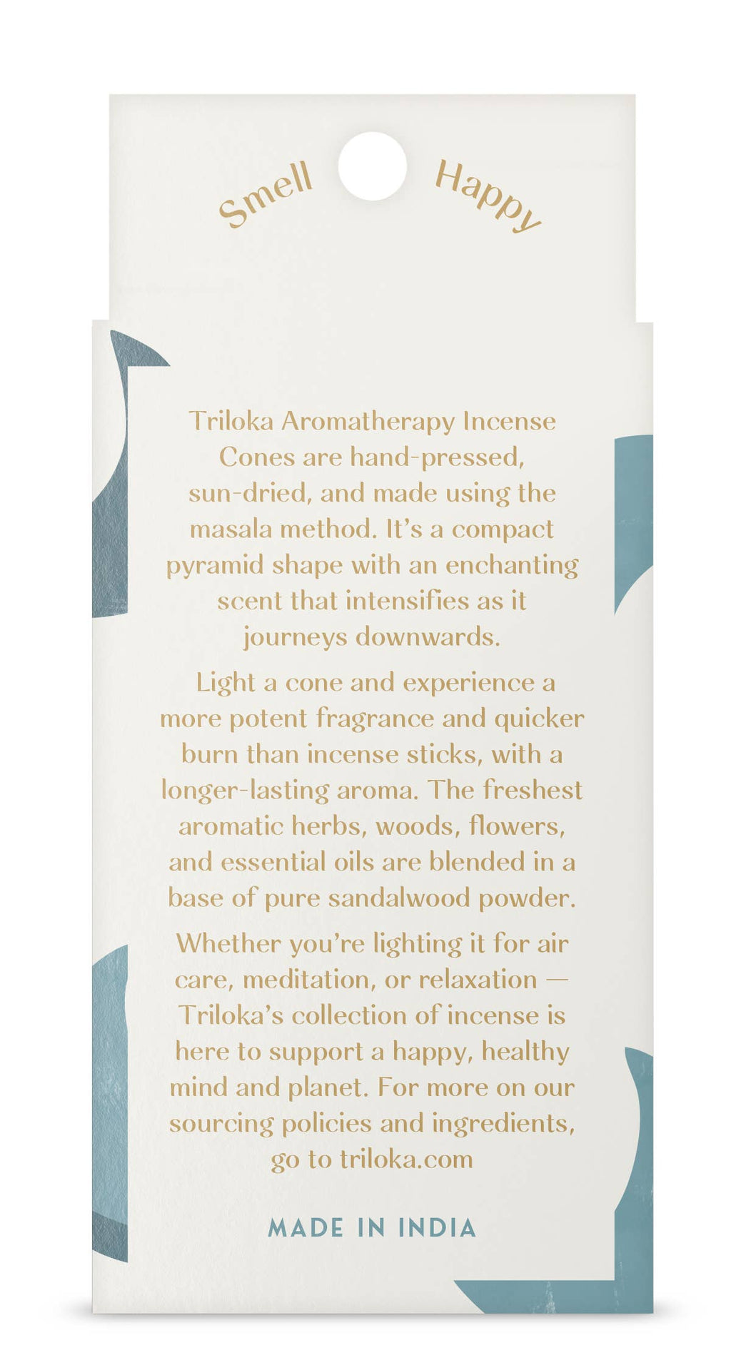 Triloka Cones Egyptian Musk