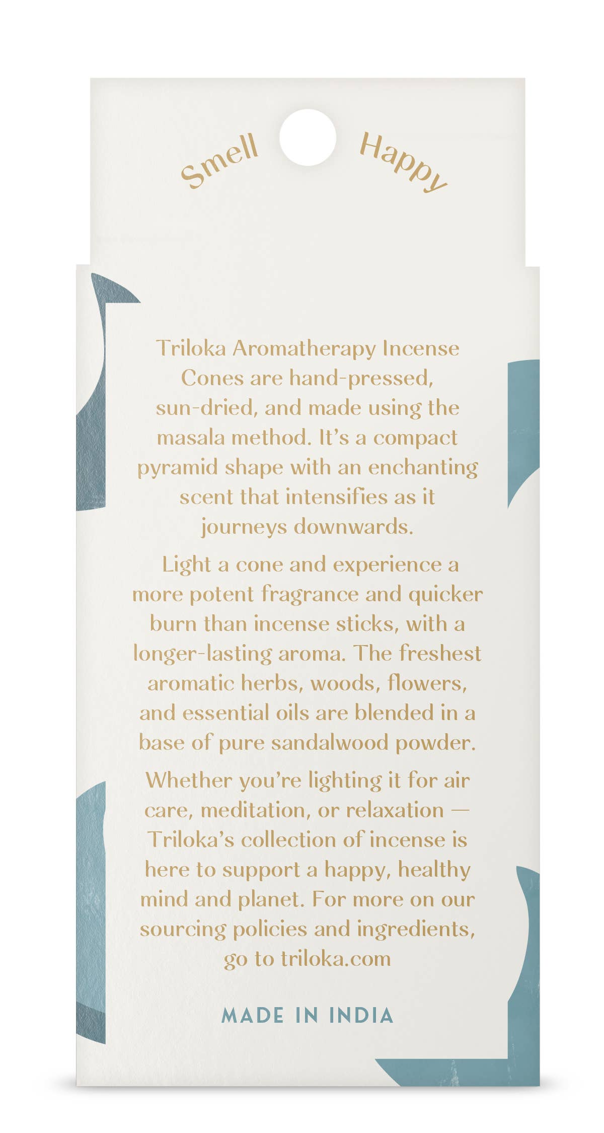 Triloka Cones Egyptian Musk