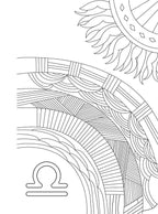 Libra: Your Cosmic Coloring Book by Mecca Woods: Paperback 48 pages / English