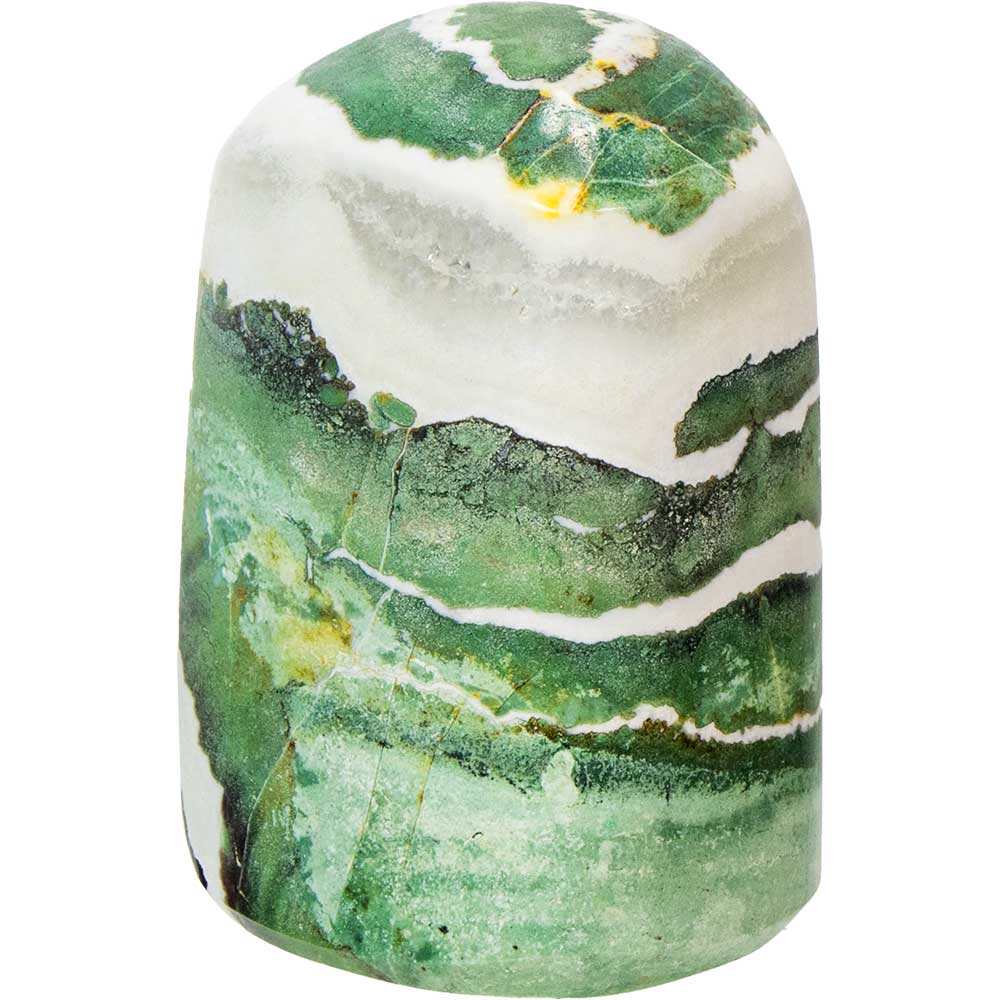 Freeform Standing Polished - Green Sardonyx (Each): Green Sardonyx