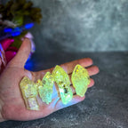 Firefly Petroleum Quartz Specimens Bulk UV Reactive Crystals: 10-19 Grams