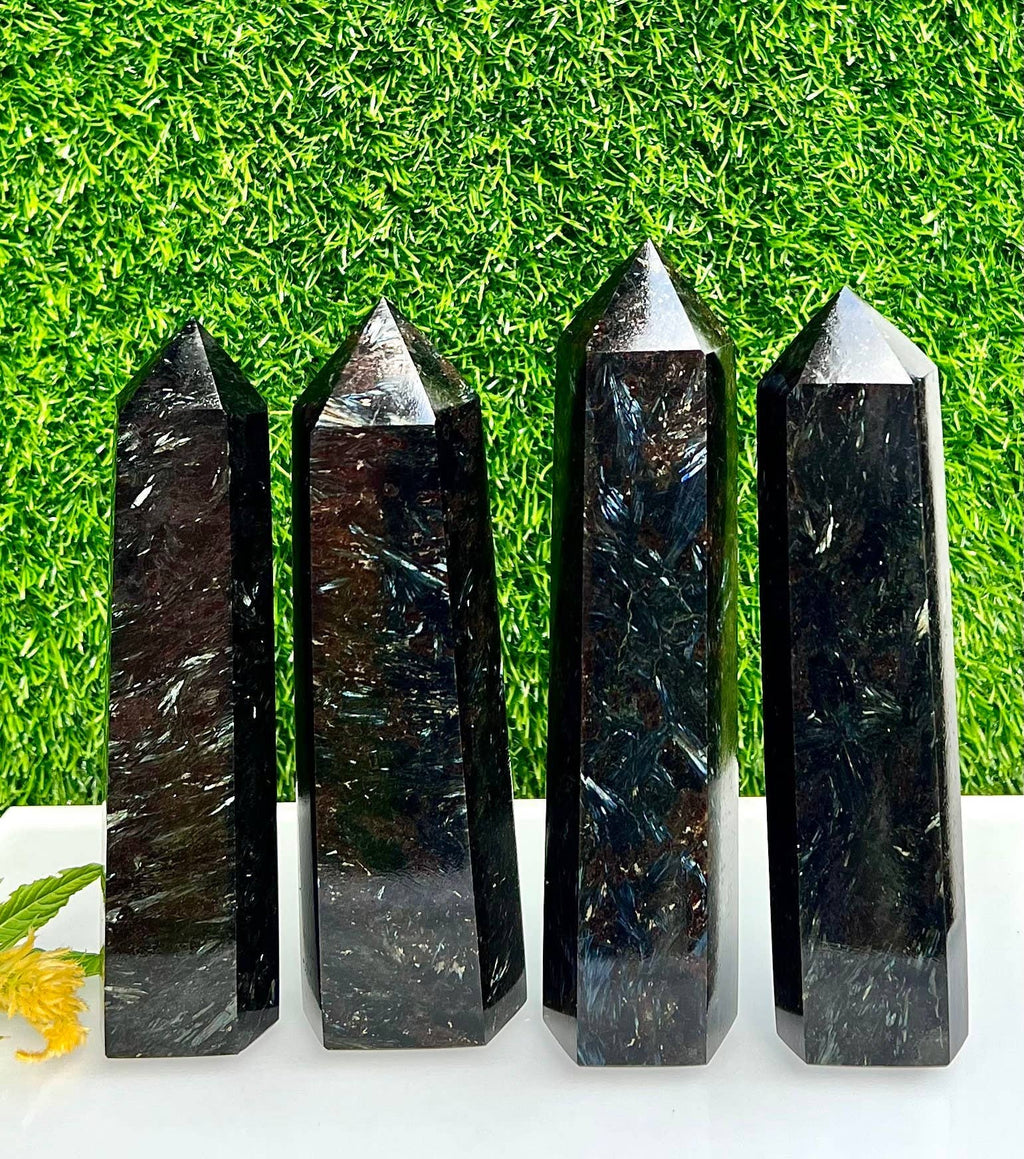 3-4 Large Astrophyllite aka Arfvedsonite Crystals