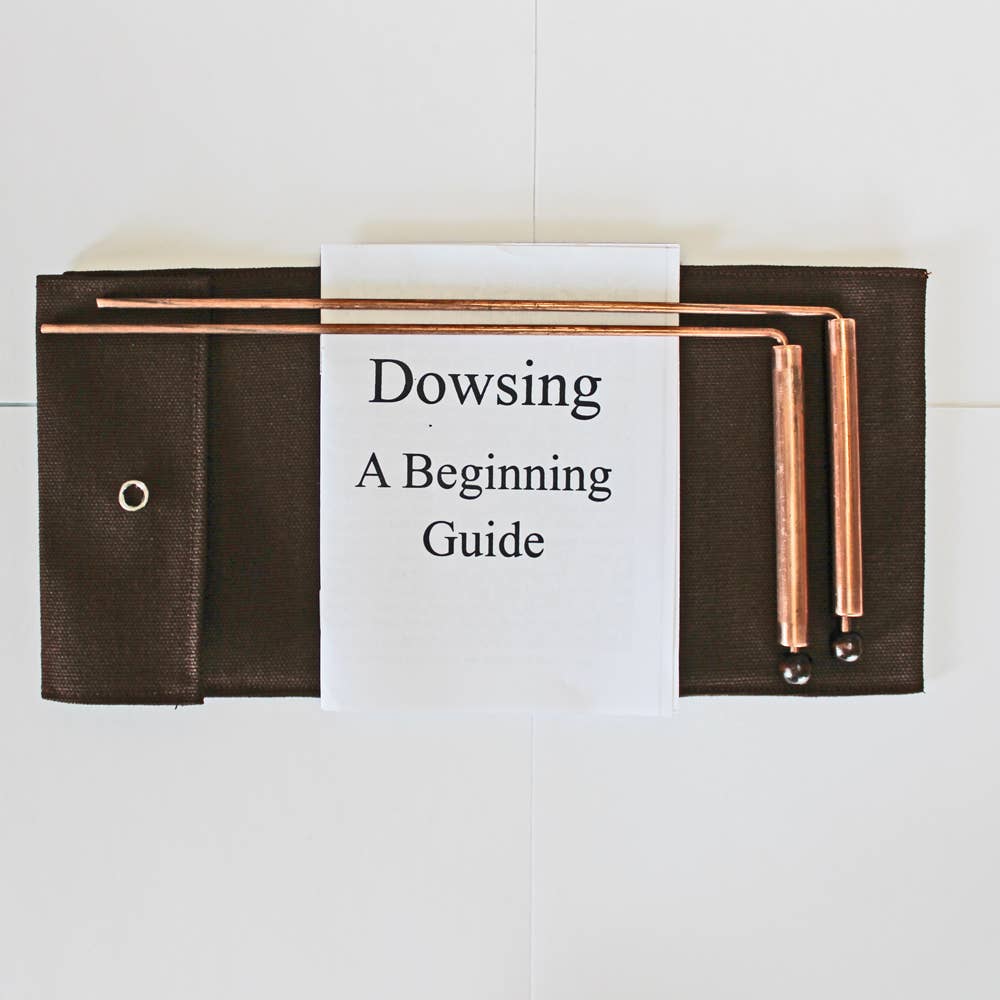 Dowsing Rods w/ Bag & Booklet 9"