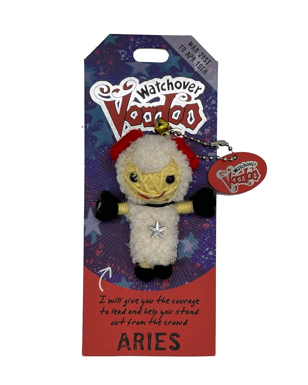 Aries - Watchover Voodoo Dolls - Zodiac - Keychain