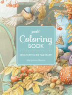 Posh Adult Coloring Book: Inspired by Nature by Marjolein Bastin: Paperback 128 pages / English