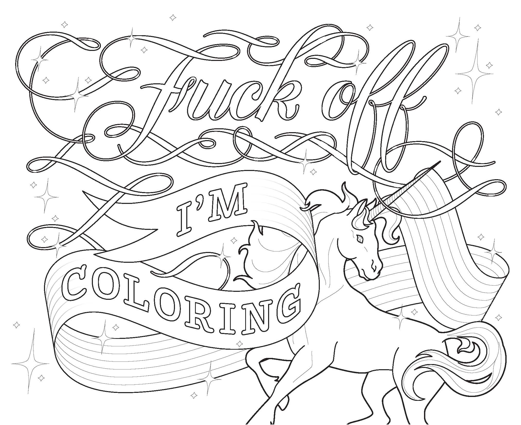 F*cking Awesome Coloring Book