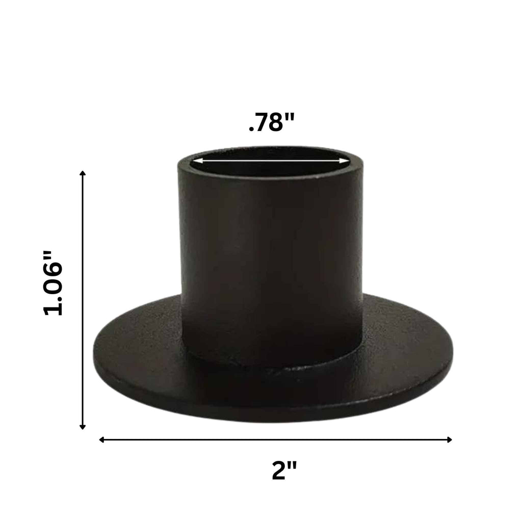 Black Taper Candle Holder.