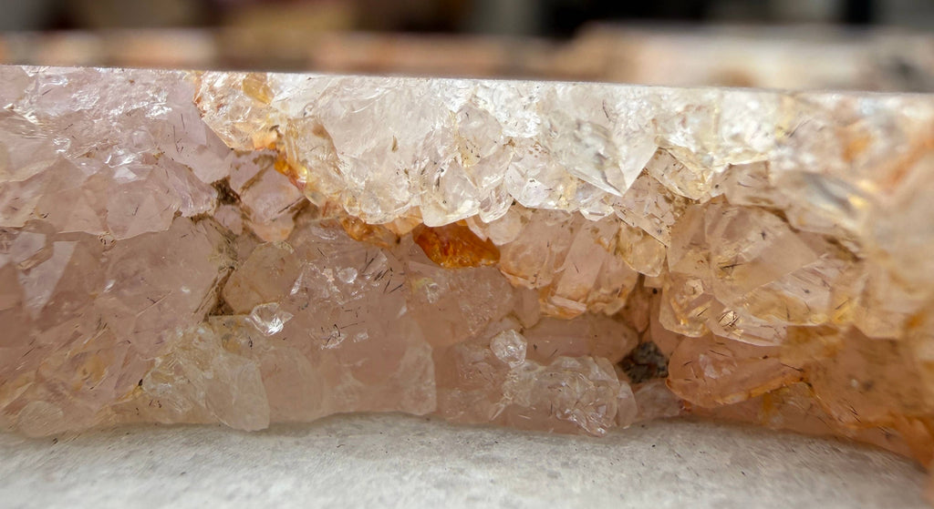 Wholesale 2 lbs Natural Pink Amethyst Flower Agate Slabs