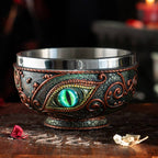 Dragon Eye Resin Smudge Ritual Offering Bowl