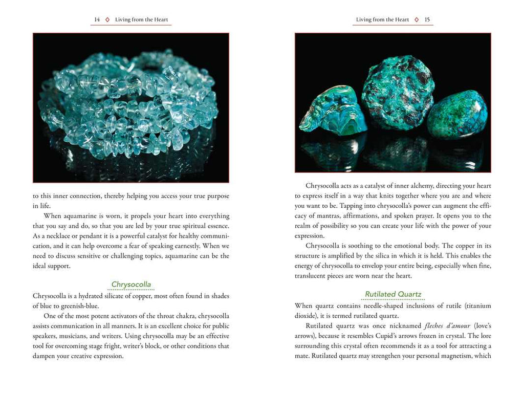 Crystal Healing for the Heart by Nicholas Pearson: Paperback 288 pages / English