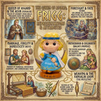 Polyresin Baby Viking Figurine - Frigg (Each)