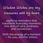 Wisdom Wishes: Cards to spread Joy, Inspiration, and Kindness into the world around you