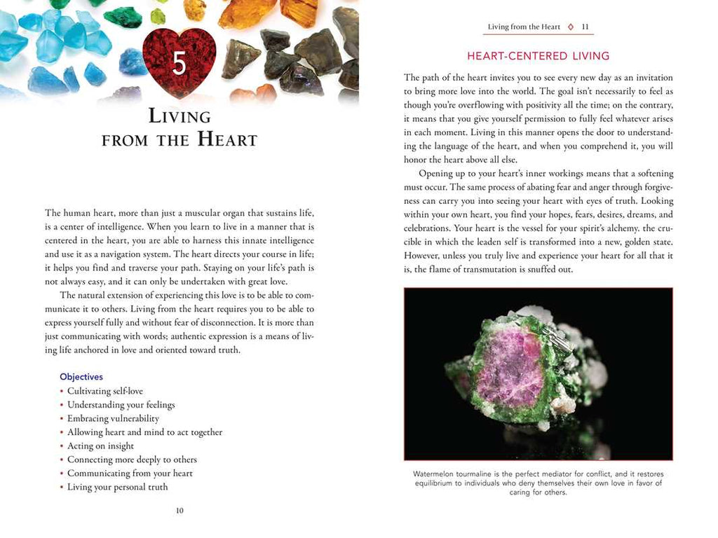 Crystal Healing for the Heart by Nicholas Pearson: Paperback 288 pages / English