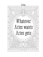 Aries: Your Cosmic Coloring Book by Mecca Woods: Paperback 48 pages / English