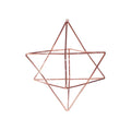 (PC)HANGING - COPPER MERKABA 6"