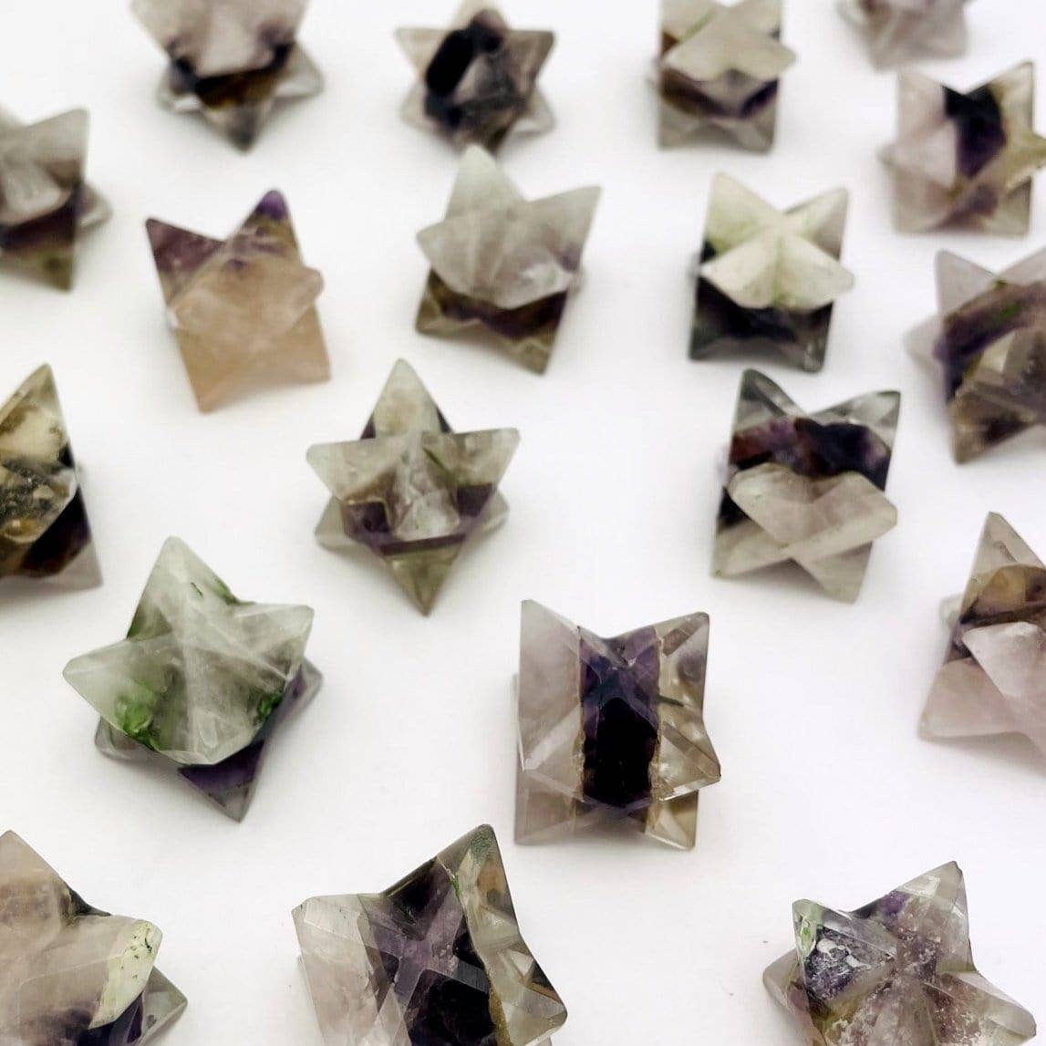 Crystal Merkaba Tri-Stone Star: 1