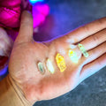 Firefly Petroleum Quartz Specimens Bulk UV Reactive Crystals: 1-2.99 grams