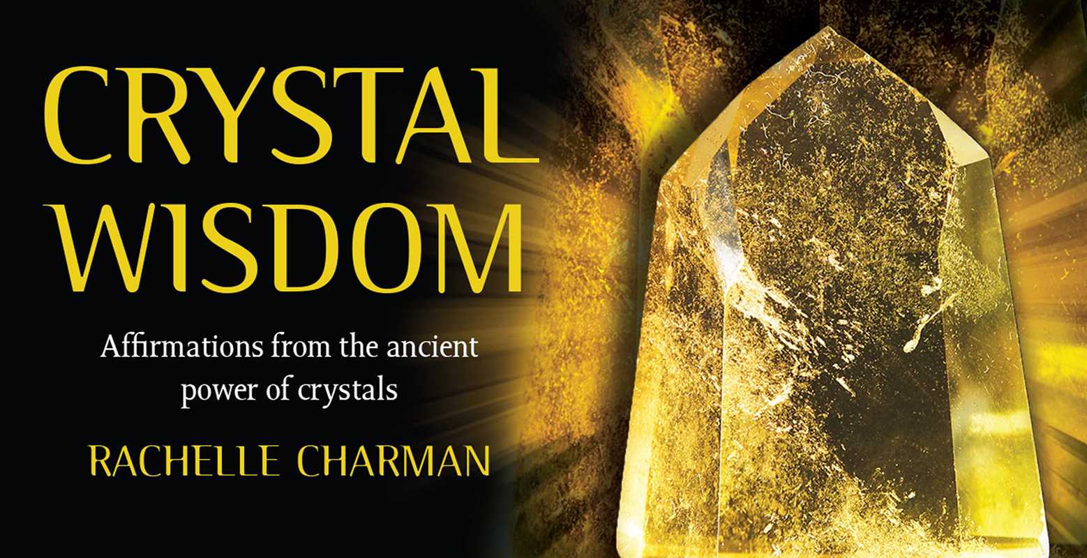 Crystal Wisdom by Rachelle Charman: Flashcards 40 pages / English