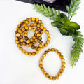 Crystal Palo Santo Round Bead Bracelets  8mm Beads