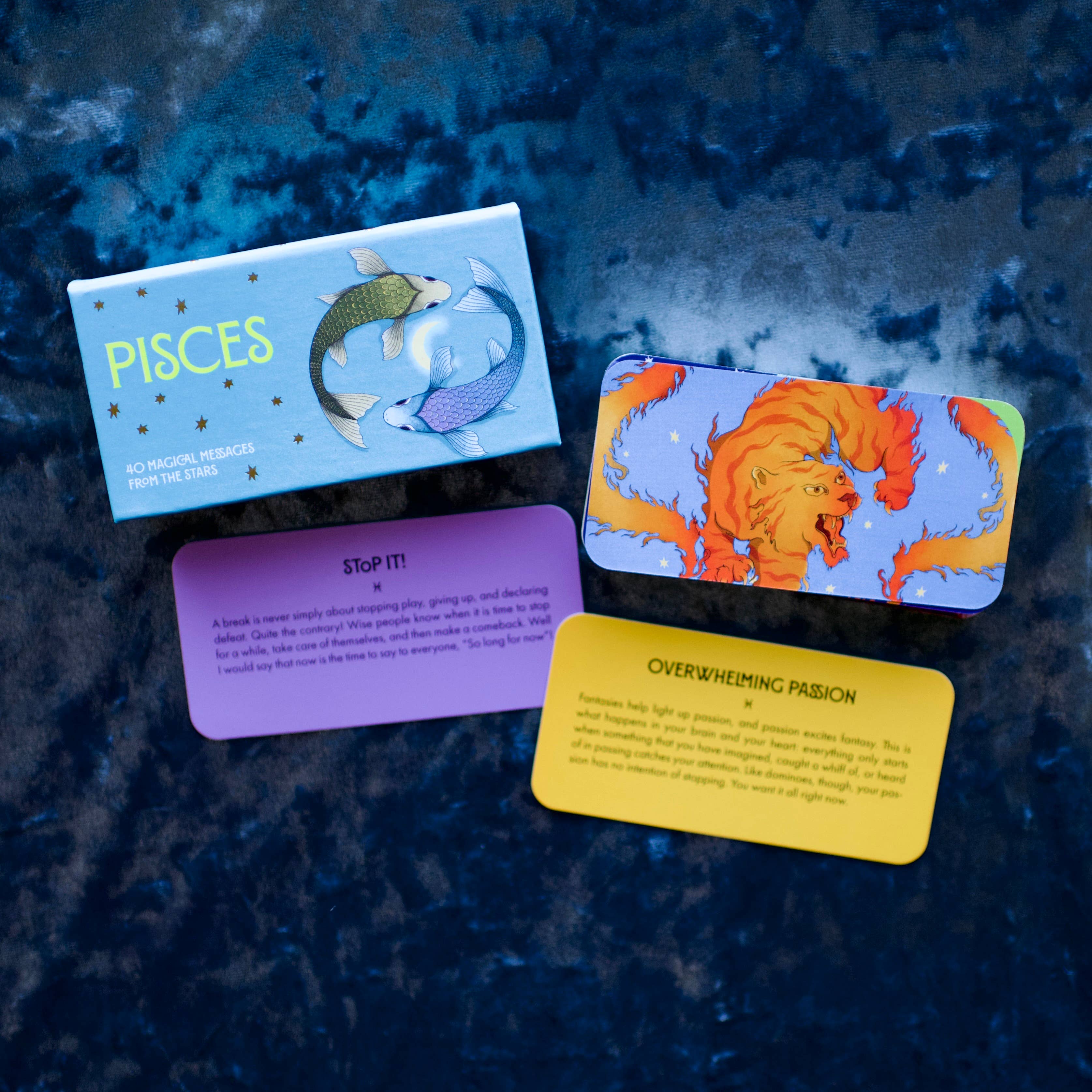 Pisces Pocket Zodiac Cards: 40 Magical Messages
