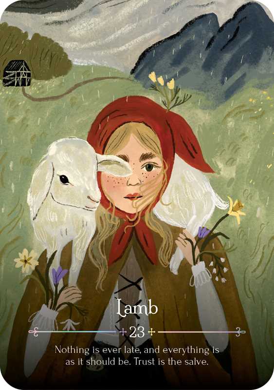 Seasons of the Witch – Ostara Oracle by Lorriane Anderson: Flashcards 160 pages / English