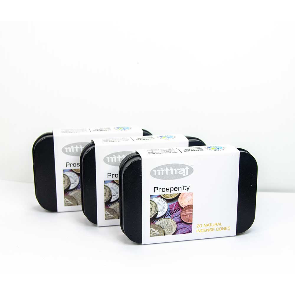 Nitiraj Natural Cones Box of 20 - Prosperity