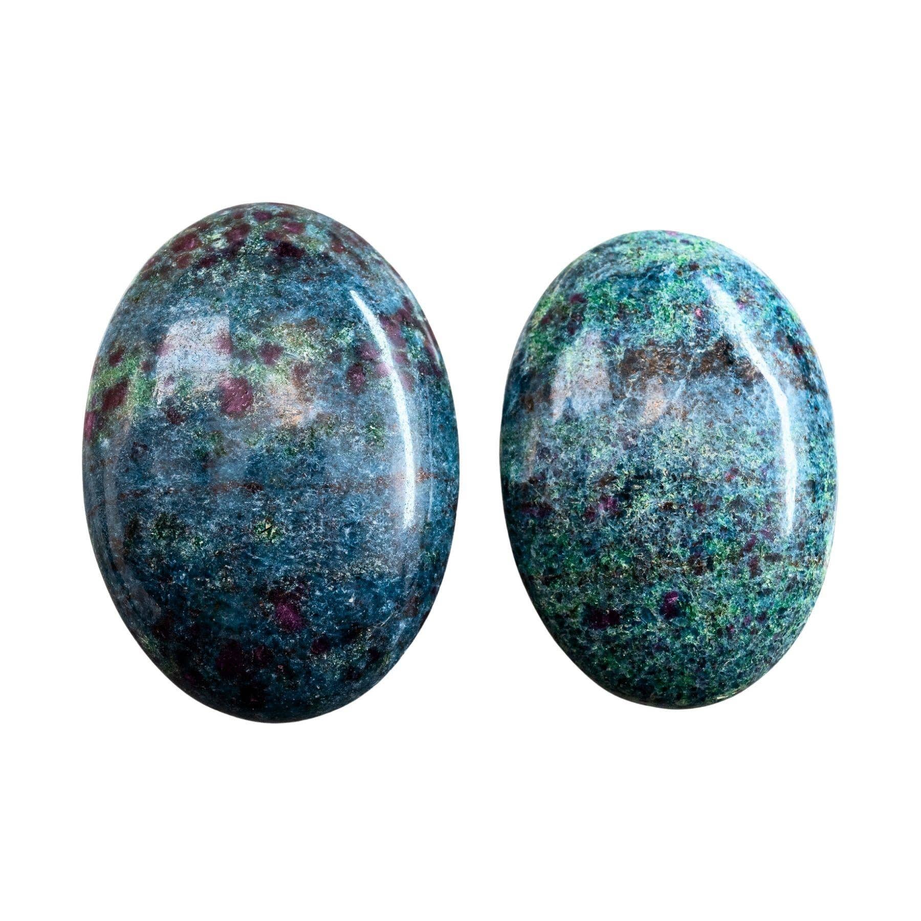 Ruby in Kyanite Palm Stone.
