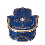 Hamsa Evil Eye Decorative Trinket Box