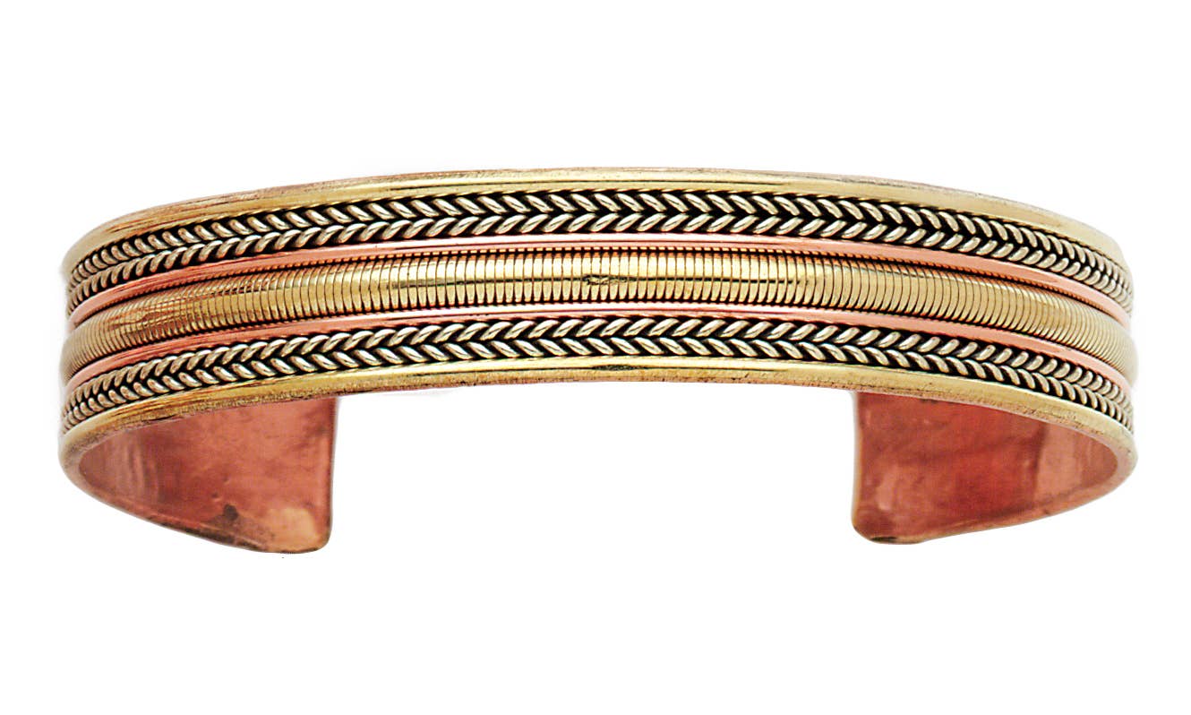 Bracelet, Copper 3 Metals (2) 90212