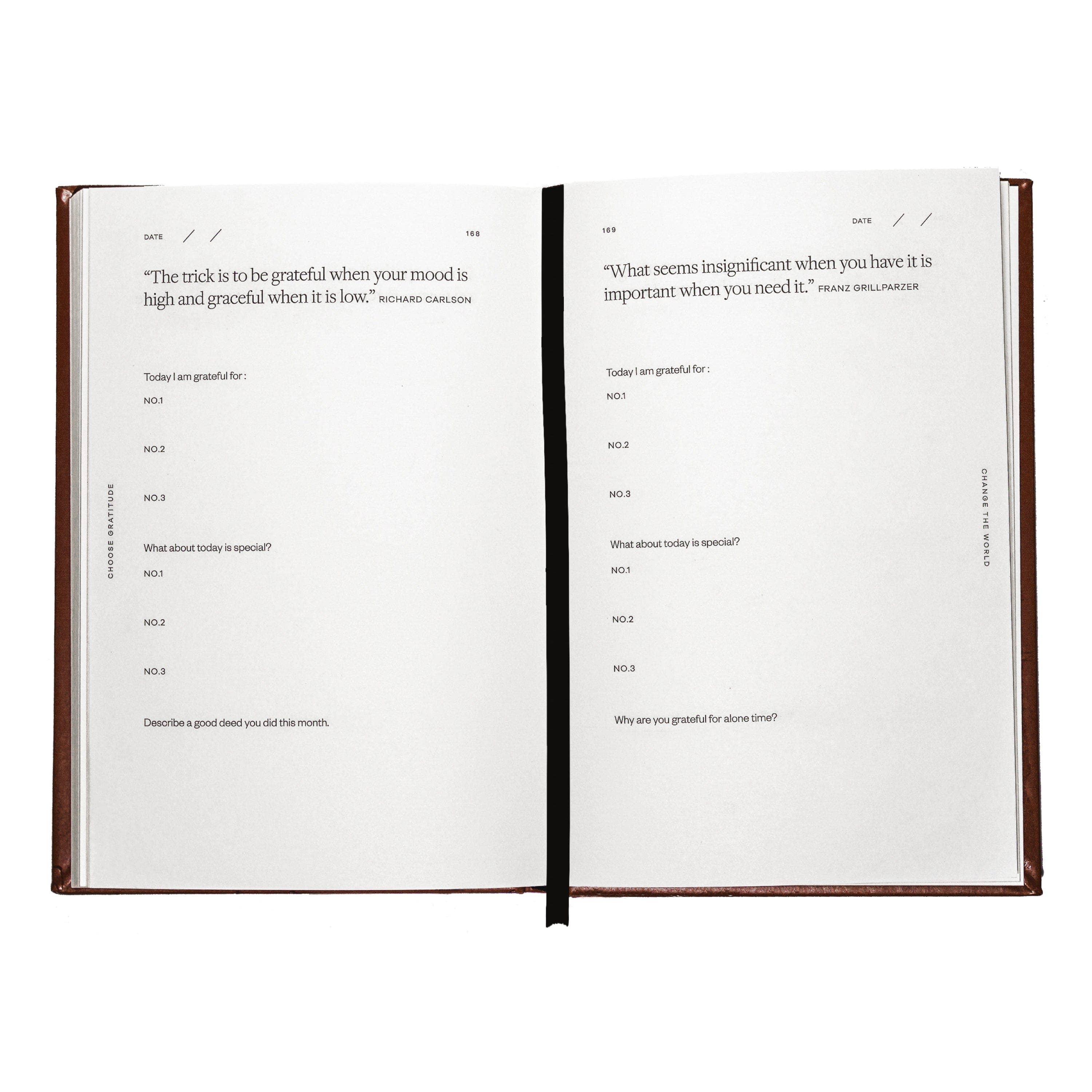 Choose Gratitude Change The World: A Daily Gratitude Journal