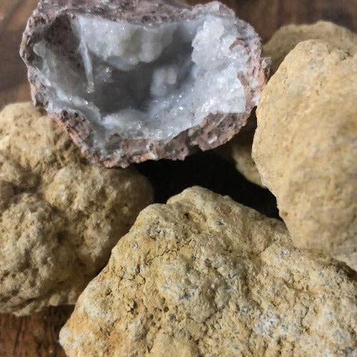Natural closed geodes - Break your own geode: Small
