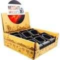 Bracelet Display 8mm Beads Meteorite & Lava Stone (12 pack): Meteorite & Lava Stone