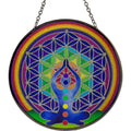 Glass Suncatcher 6in - Chakra (Each)