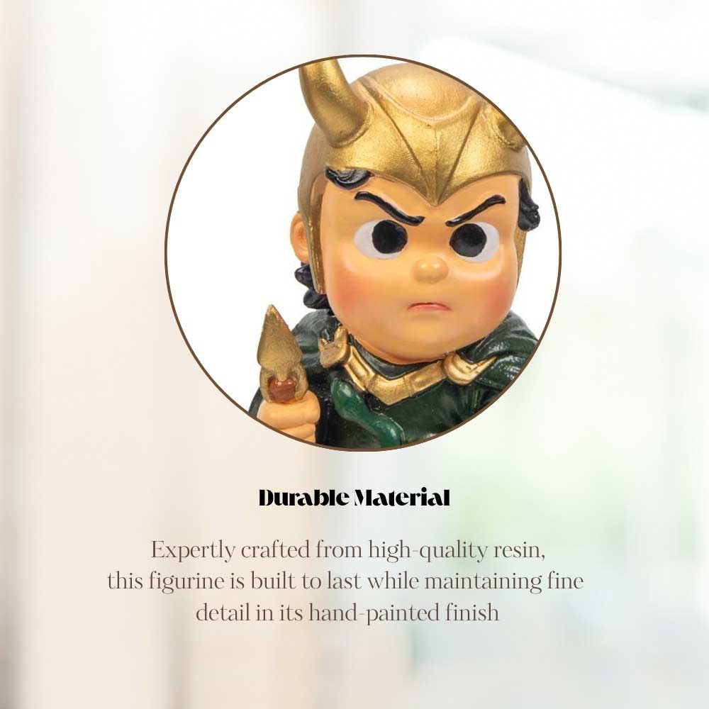 Polyresin Baby Viking Figurine - Loki (Each)