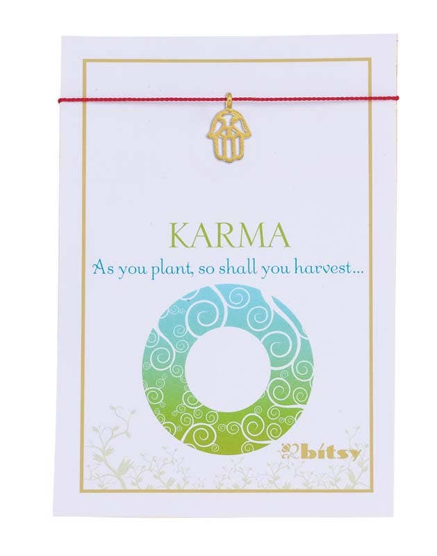 Karma Exquisite Pendant Charm Necklace
