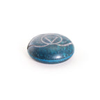 Incense Burner - Soapstone Pebble Third Eye Chakra Ajna 2.5"
