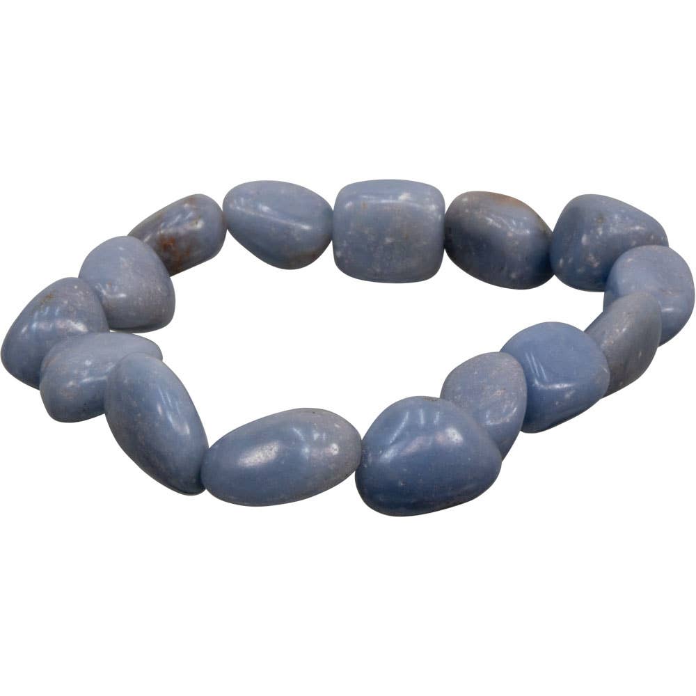 Tumbled Stones Bracelet Angelite (Pack of 6)