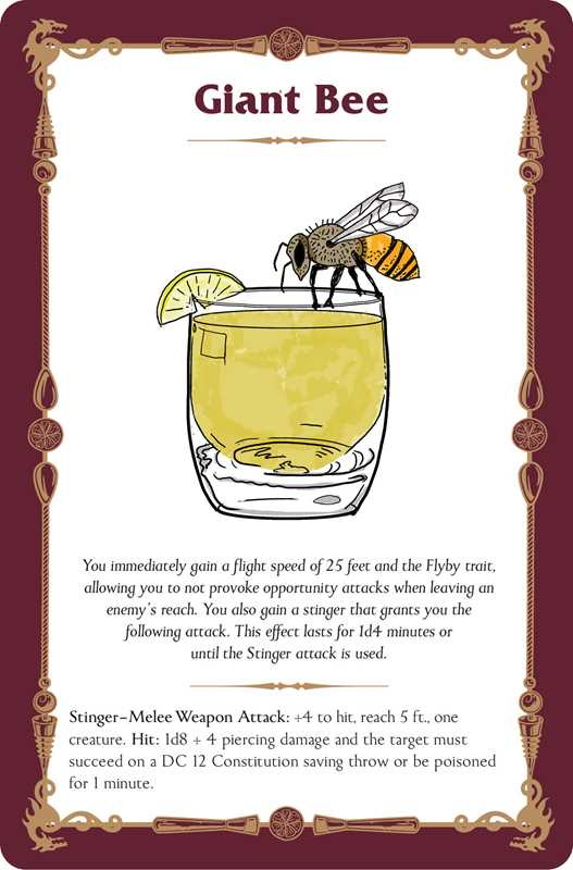 Düngeonmeister: The Deck of Many Drinks by Jef Aldrich: Flashcards 50 pages / English