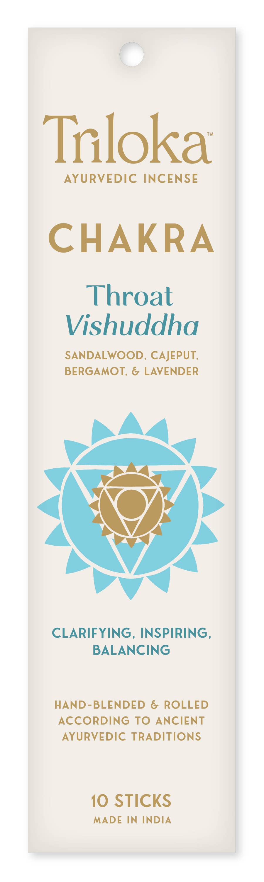 Triloka Chakra Throat Incense