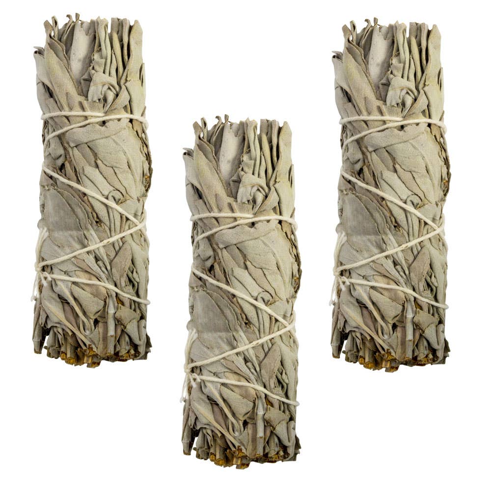 Organic Smudge Bulk Mini California White Sage Pack 24