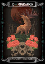 Earth & Bone Oracle by Sirian Shadow: Flashcards 112 pages / English