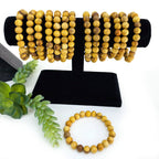 Crystal Palo Santo Round Bead Bracelets  8mm Beads