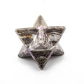 Gemstone Merkaba Large: Ruby Matrix