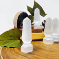 Selenite Crystal Point Spear Tips - 6 sided Stone Point