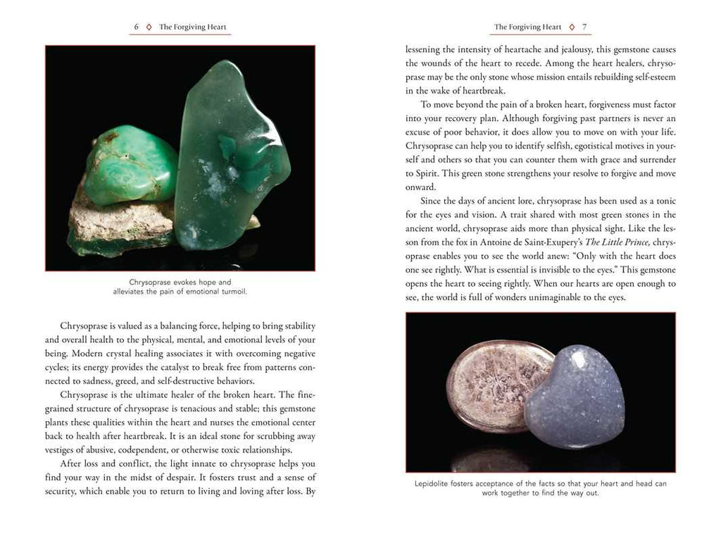 Crystal Healing for the Heart by Nicholas Pearson: Paperback 288 pages / English