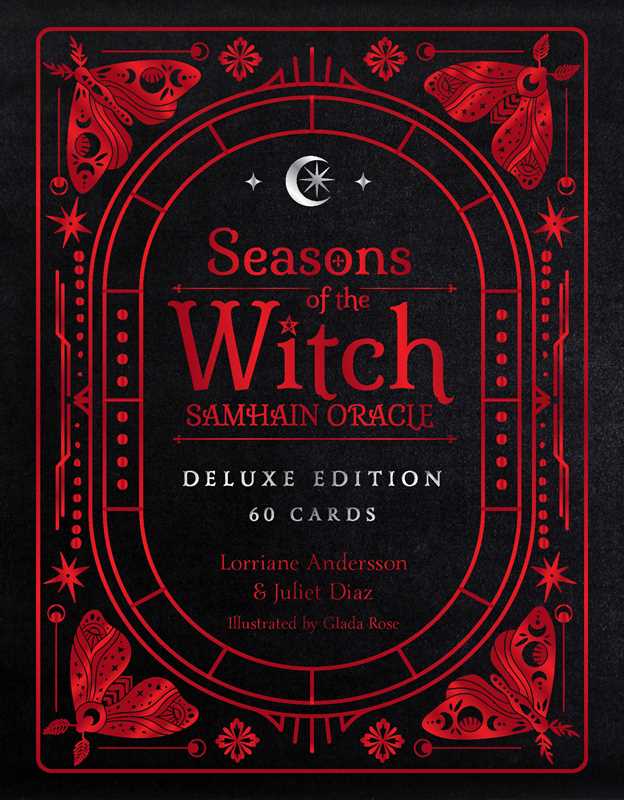 Seasons of the Witch: Samhain Oracle DELUXE EDITION by Lorriane Anderson: Flashcards 184 pages / English