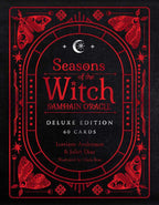 Seasons of the Witch: Samhain Oracle DELUXE EDITION by Lorriane Anderson: Flashcards 184 pages / English
